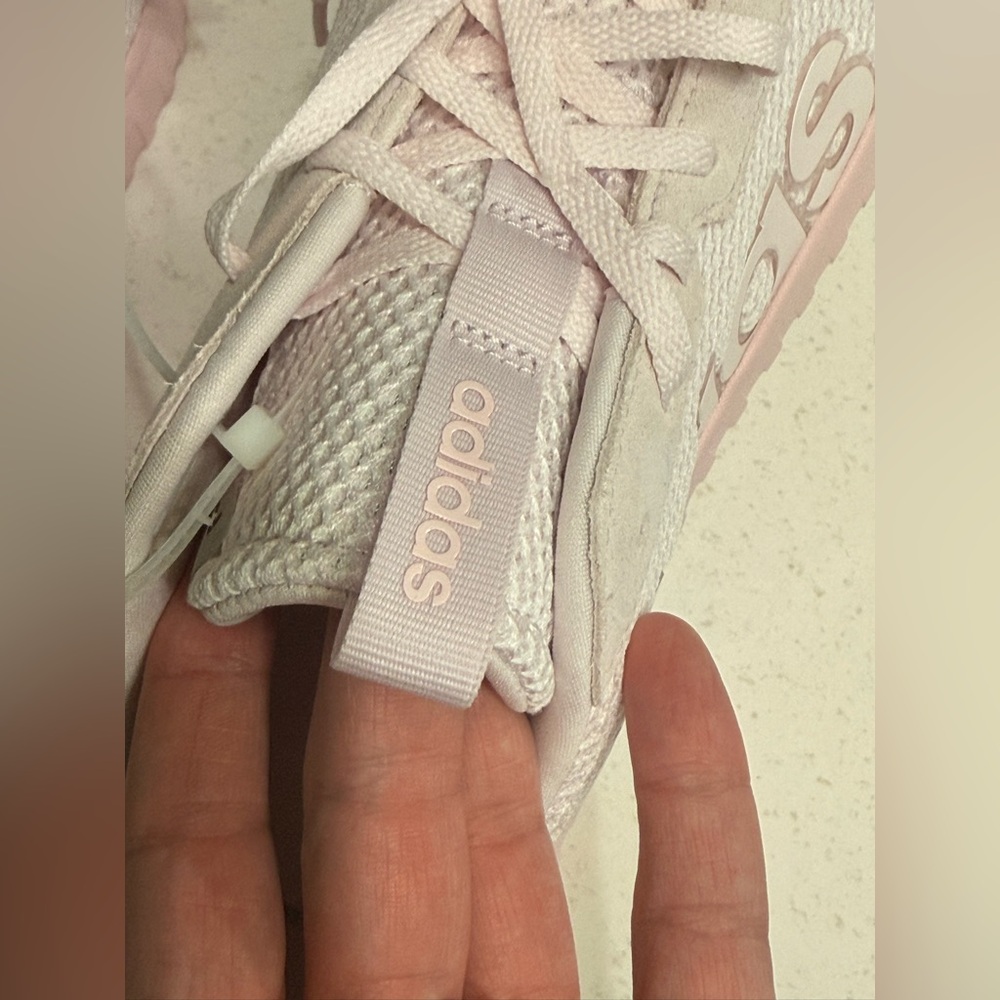 Adidas Kaptir Base Sneakers – Women’s Size 9.5 – Blush Pink - Picture 4 of 7
